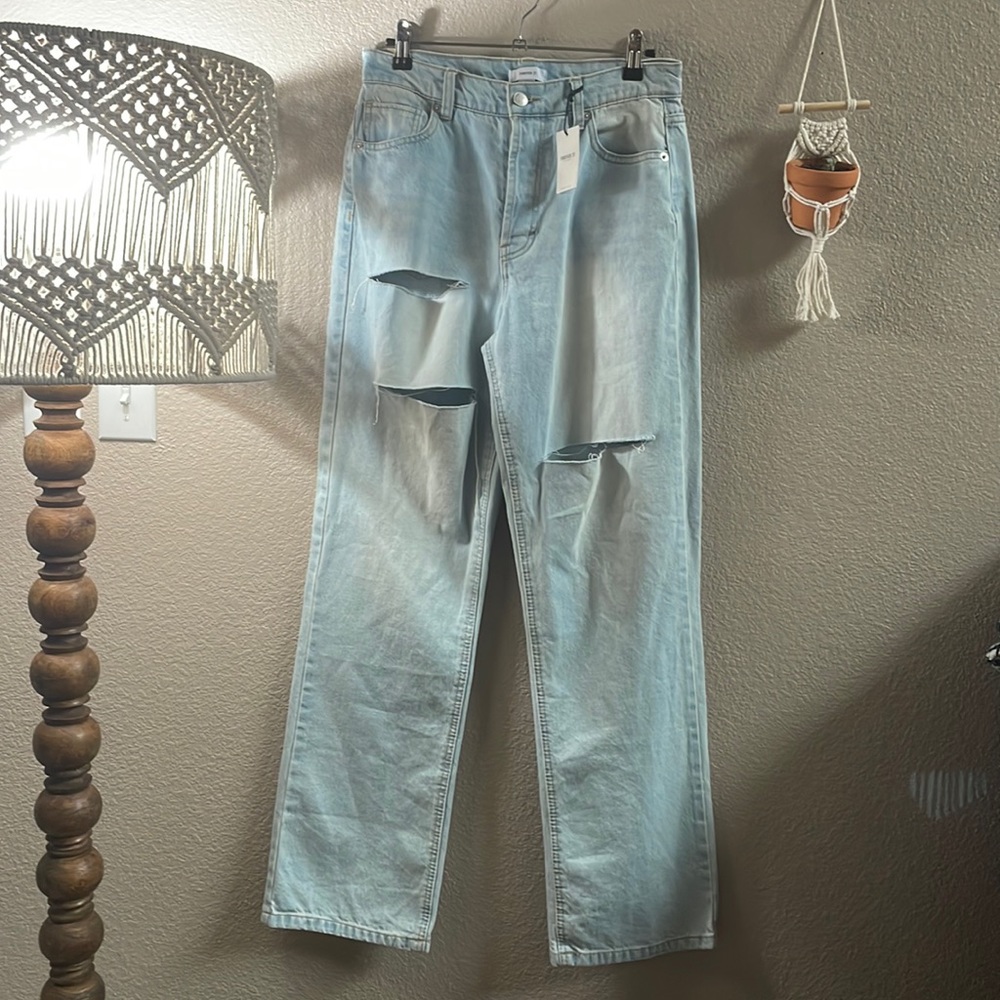 Forever 21 wide leg jeans